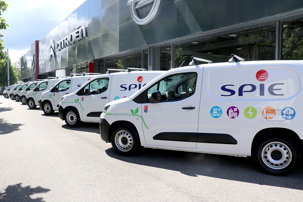 SPIE Suisse se dote d'une nouvelle flotte de véhicules électriques et poursuit sa transition énergétique