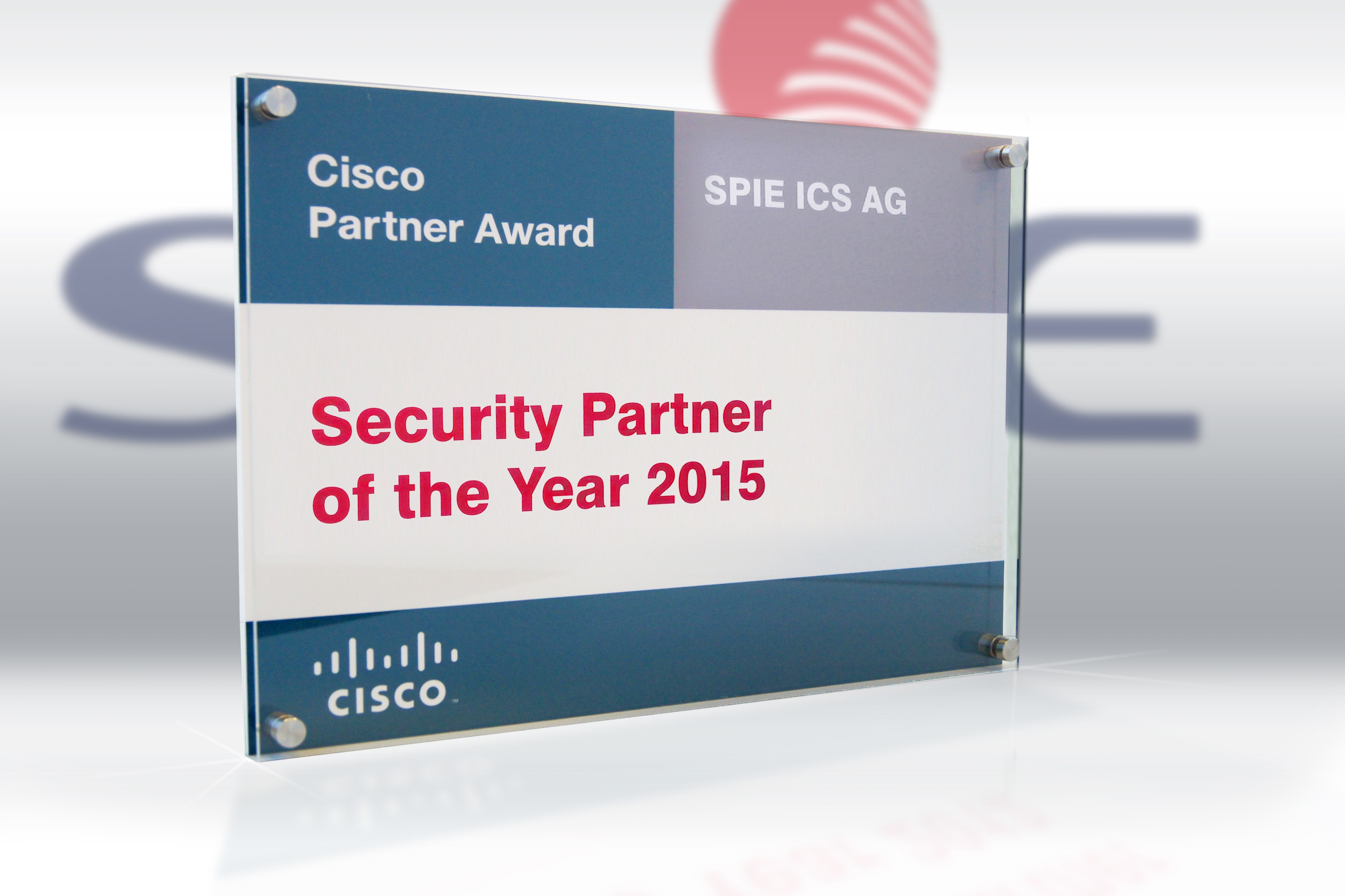 CISCO SUISSE ATTRIBUE LE TITRE DE «SECURITY PARTNER OF THE YEAR 2015» À SPIE ICS