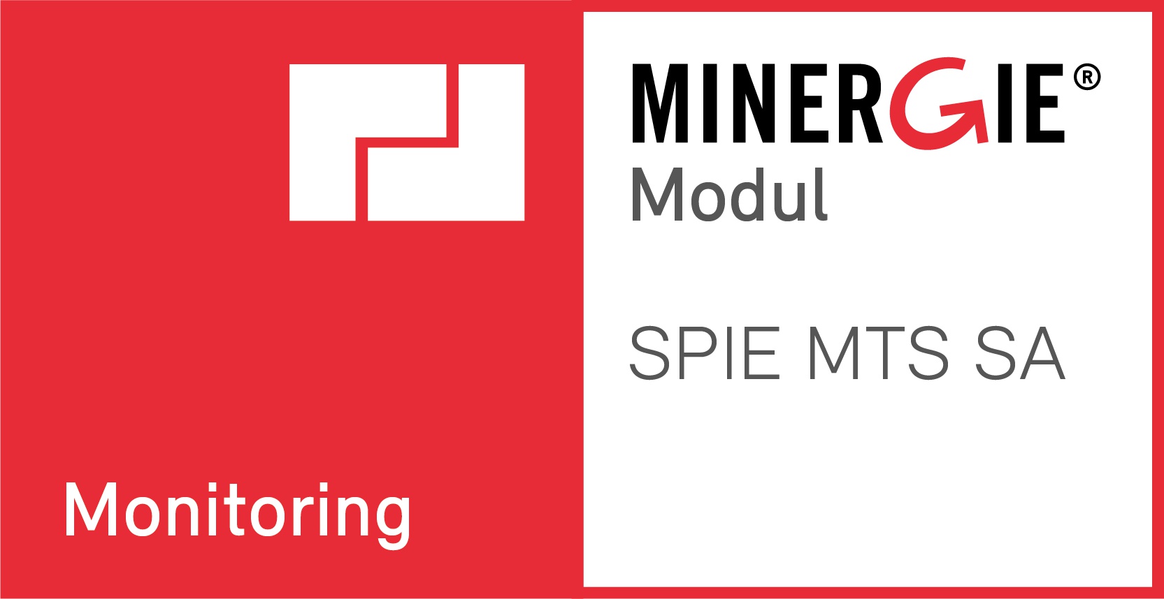 SPIE MTS obtient la certification "Minergie Monitoring+"